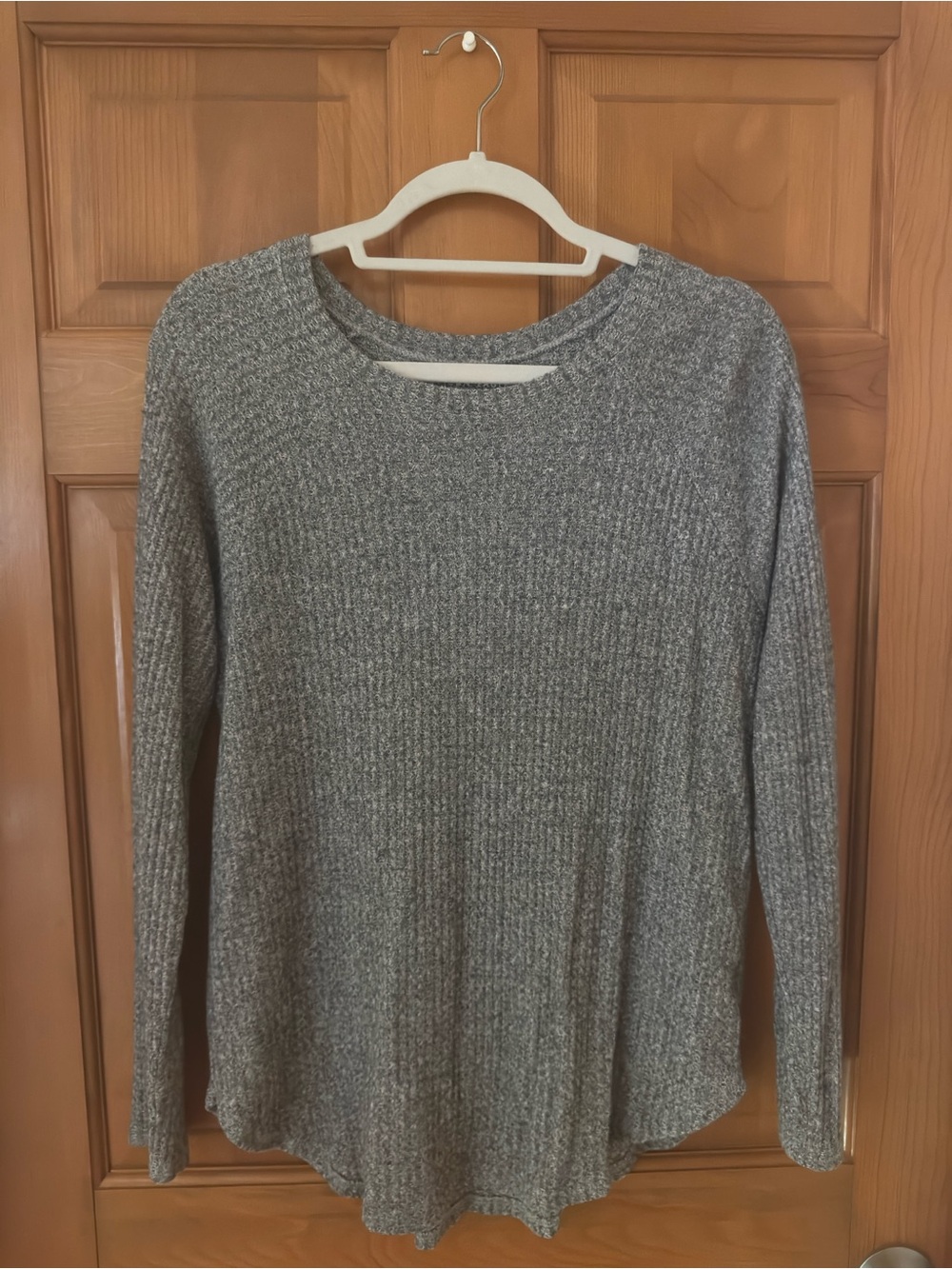 American Eagle Waffle Knit Long Sleeve